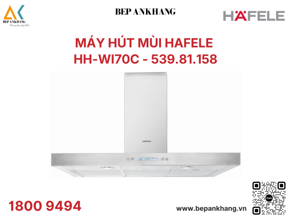 Máy hút mùi gắn tường Hafele HH - WI70C 539.81.158